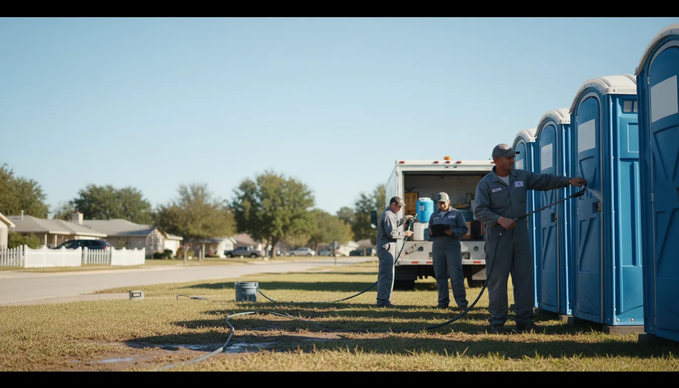 Long-Term Portable Toilet Rental in Pfafftown, NC near me